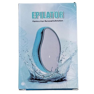 Crystal Hair Eraser – Magic Crystal Hair Remover, Painless Hair Removal with Epilator Mini Hair Remover for Men and Women Leg Arm Back Soft Smooth Silky Skin(Random color)