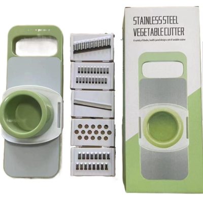 Stainless Steel 5in1 Multifunctional Vegetable Slicer Cutter