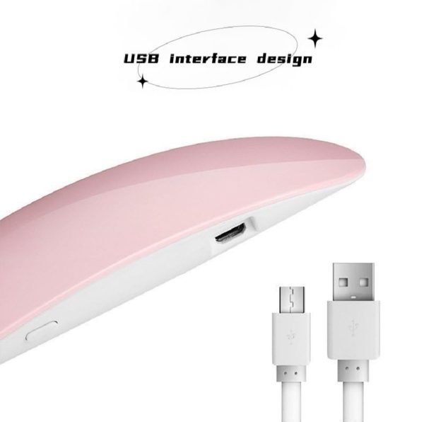 SUN Mini Nails Lamp LED Light Potable UV LED Lamp Nail Dryer Gel Nail 6W US - Image 3