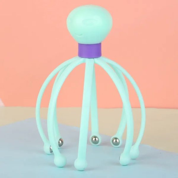 Octopus Head Massager - Head Massager Octopus Claw Scalp Massager - Manual Scalp Massagers, Octopus Claw Scalp Massager for Deep Relaxation & Stress Zorq - Image 3