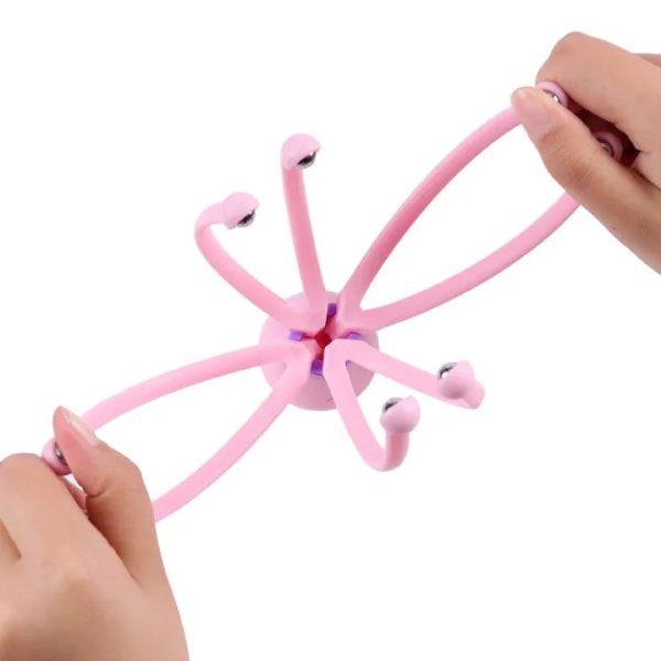 Octopus Head Massager - Head Massager Octopus Claw Scalp Massager - Manual Scalp Massagers, Octopus Claw Scalp Massager for Deep Relaxation & Stress Zorq - Image 4