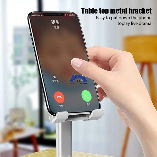 Desktop Folding Lifting Bracket Mobile Phone Stand Desk Mounts For Phones - Image 5