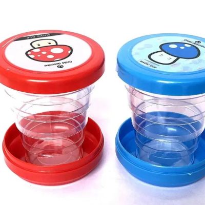 Foldable Glass/Magic Cup 1 or 2 Availble | Easy To Carry in Pocket | Pocket Glass