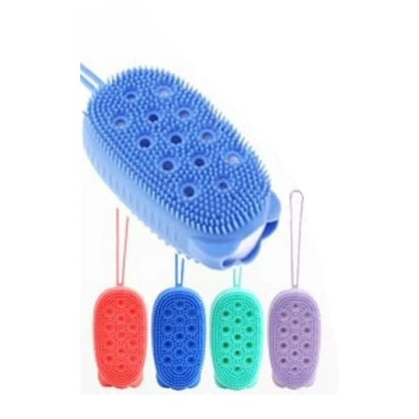Exfoliating Bath Sponge，2 in 1 Loofah Sponge Gloves for Bath，Exfoliating Body Scrubber for Men and Women - Image 5