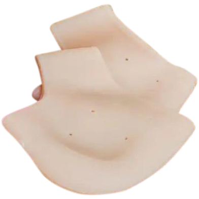 Silicone Heel Anti Crack Set For Men And Women Free Size -2pcs - Image 4