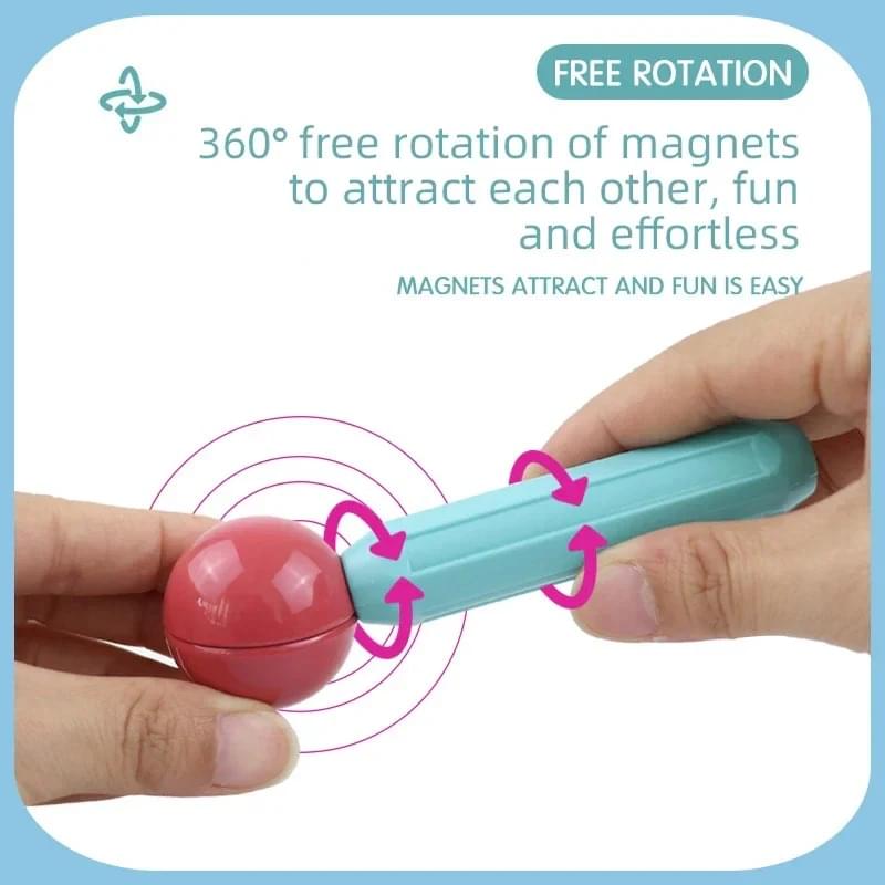 25Pcs Magnetic Building Blocks Stick Toy Box Pack - Image 4